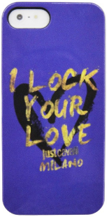 Чехол для iPhone 5/5S Just Cavalli Love Blue Чехол для iPhone 5/5S Just Cavalli Love Blue